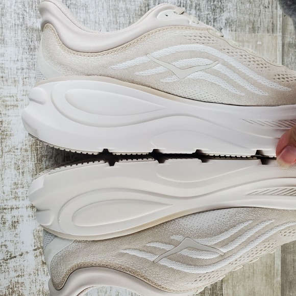 Hoka One One Bondi 9 Mens Shoes Sz 11 D Running Oatmeal Lace Up Low Top Sneakers - Picture 6 of 12